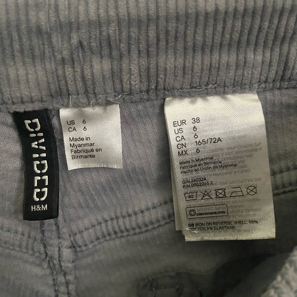 Womens H&M Corduroy Pants - Picture 3 of 3